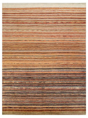 Multi Colored Gabbeh 6' 7 x 8' 7 - No. 56006 - ALRUG Rug Store