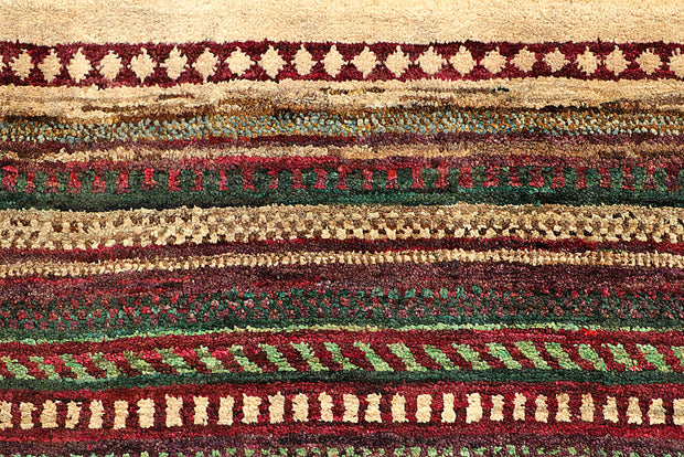 Multi Colored Gabbeh 6' 7 x 7' 7 - No. 56008 - ALRUG Rug Store