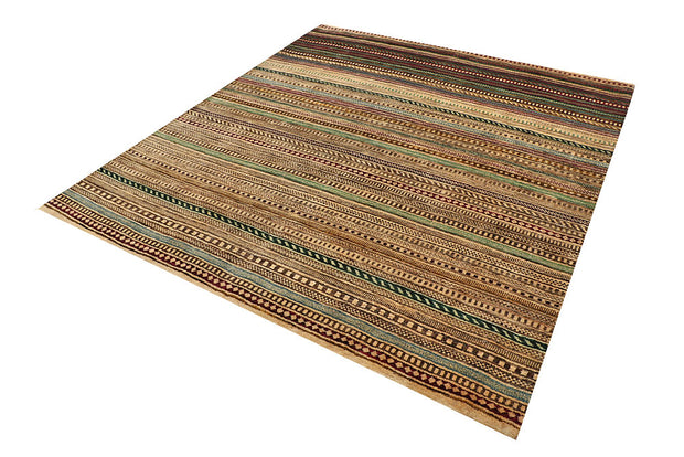 Multi Colored Gabbeh 6' 7 x 7' 7 - No. 56008 - ALRUG Rug Store