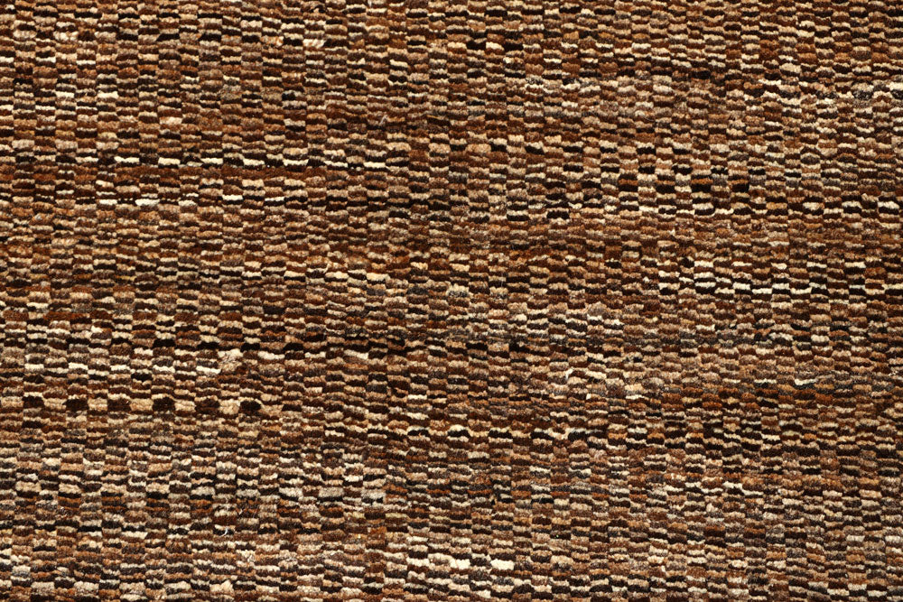 Saddle Brown Gabbeh 5' 10 x 9' 3 - No. 56009 - ALRUG Rug Store