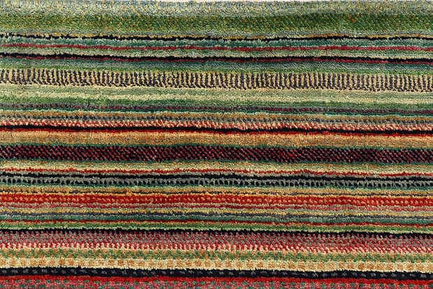 Multi Colored Gabbeh 6' x 9' - No. 56011 - ALRUG Rug Store