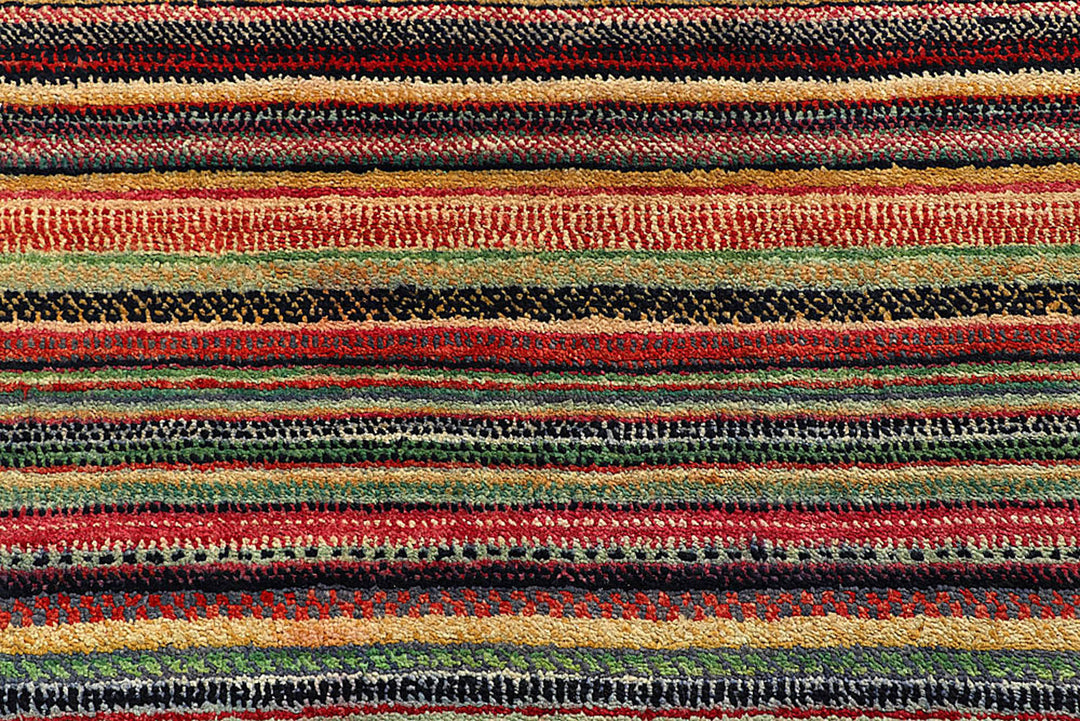 Multi Colored Gabbeh 6'  x" 9' " - No. QA26180