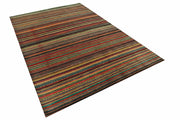 Multi Colored Gabbeh 6' x 9' - No. 56011 - ALRUG Rug Store