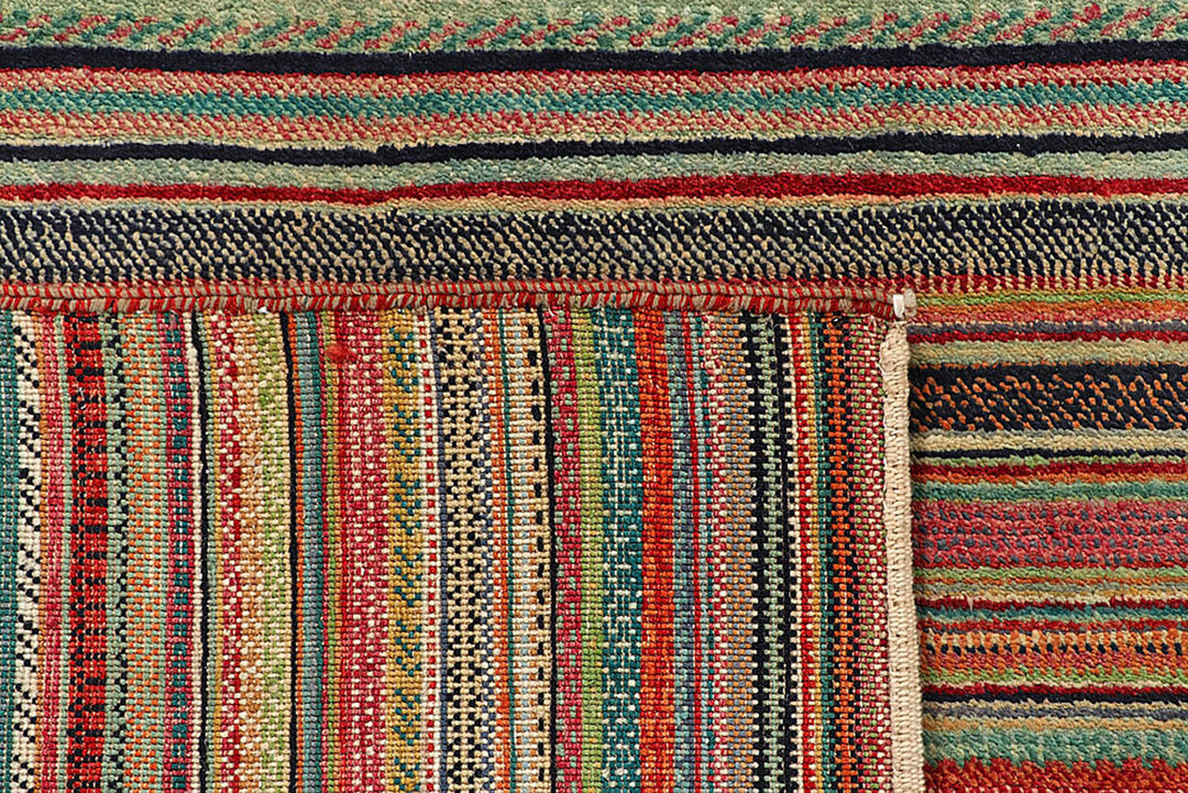 Multi Colored Gabbeh 6'  x" 9' " - No. QA26180