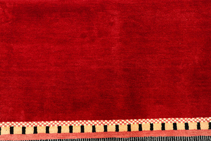 Multi Colored Gabbeh 5'  11" x 8' " - No. QA52667