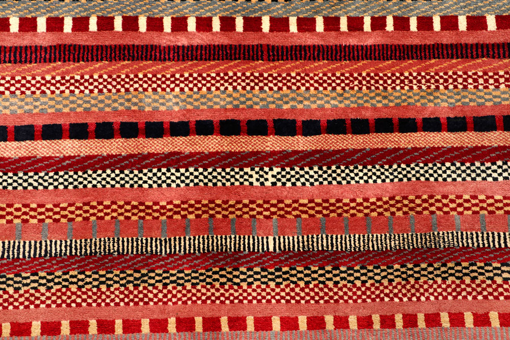 Multi Colored Gabbeh 5' 11 x 8' - No. 56013 - ALRUG Rug Store