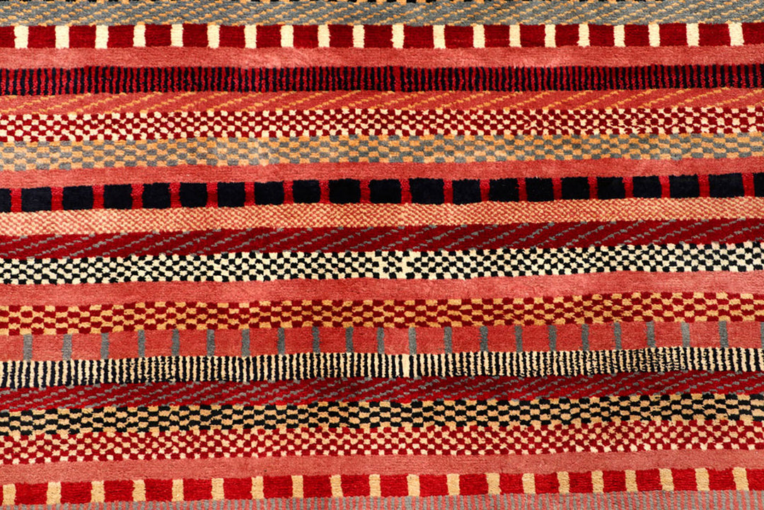Multi Colored Gabbeh 5'  11" x 8' " - No. QA52667