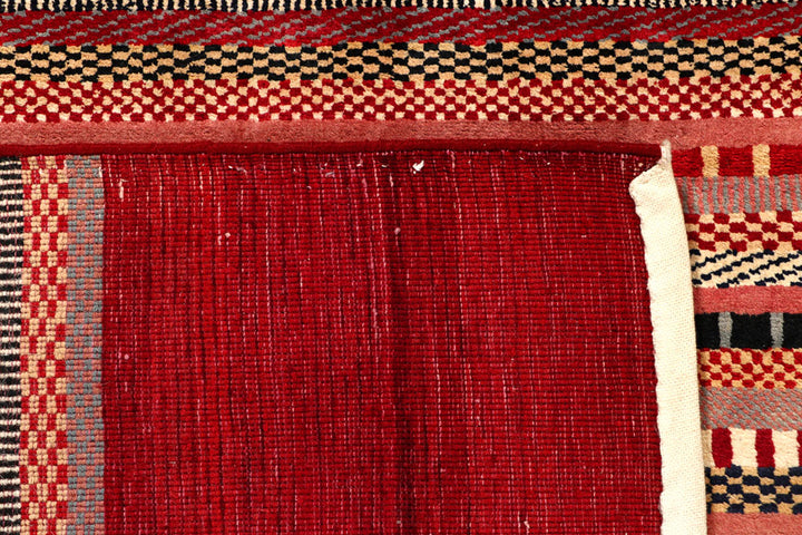 Multi Colored Gabbeh 5' 11 x 8' - No. 56013 - ALRUG Rug Store