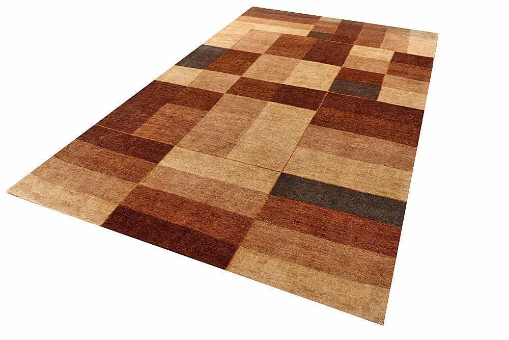 Multi Colored Gabbeh 6' x 9' 11 - No. 56014 - ALRUG Rug Store