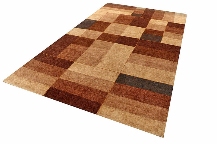 Multi Colored Gabbeh 6' x 9' 11 - No. 56014 - ALRUG Rug Store