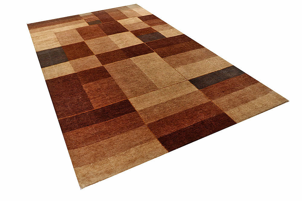 Multi Colored Gabbeh 6' x 9' 11 - No. 56014 - ALRUG Rug Store