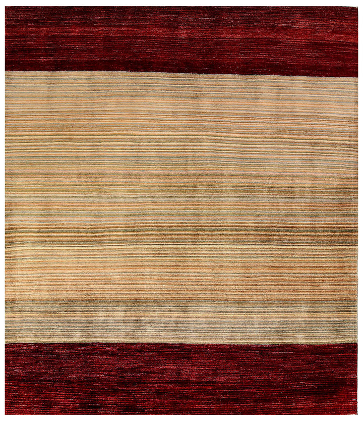 Multi Colored Gabbeh 6' 5 x 7' 5 - No. 56015 - ALRUG Rug Store