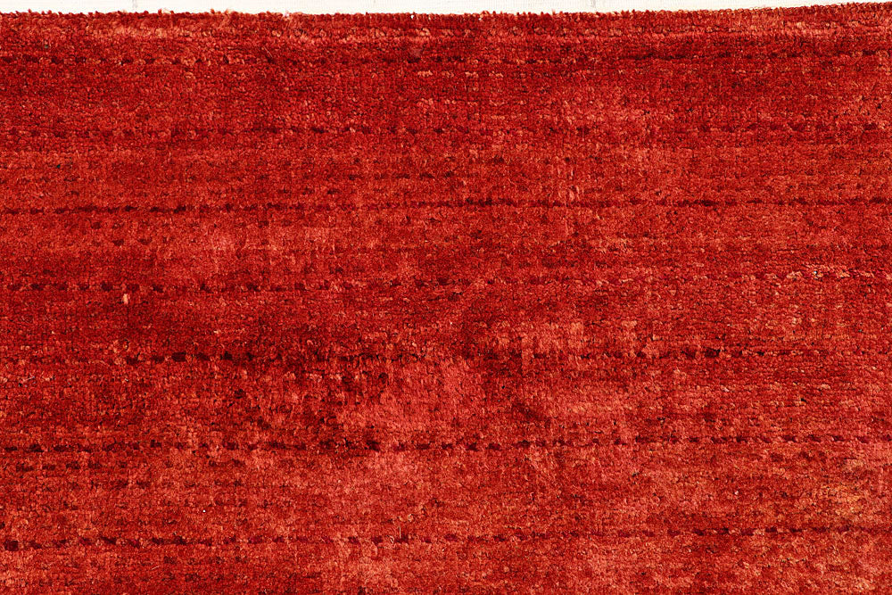 Firebrick Gabbeh 6' 6 x 7' 10 - No. 56016 - ALRUG Rug Store