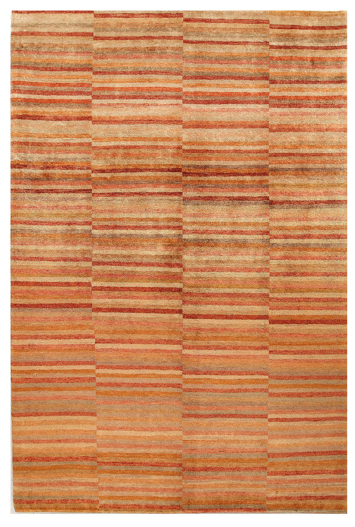 Multi Colored Gabbeh 6' 1 x 8' 10 - No. 56019 - ALRUG Rug Store