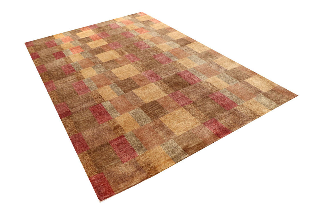 Multi Colored Gabbeh 5'  11" x 9'  2" - No. QA46805