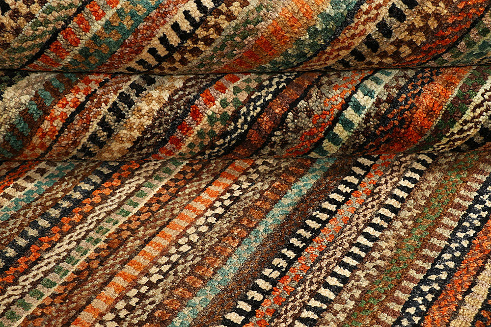Multi Colored Gabbeh 5' 5 x 5' 9 - No. 56024 - ALRUG Rug Store