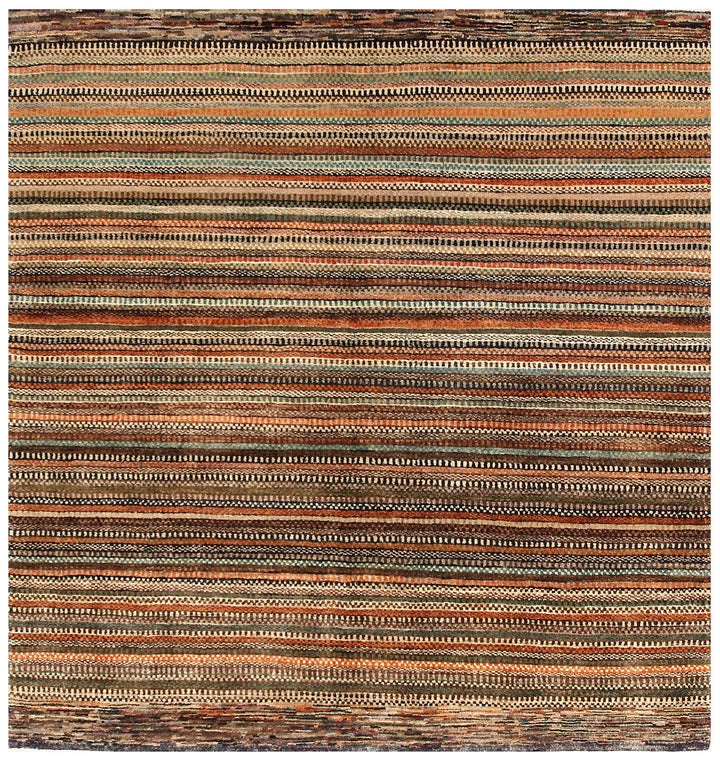 Multi Colored Gabbeh 5' 5 x 5' 9 - No. 56024 - ALRUG Rug Store