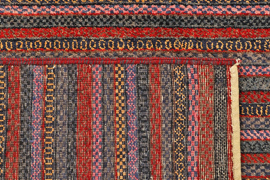Multi Colored Gabbeh 6'  6" x 7'  10" - No. QA53275