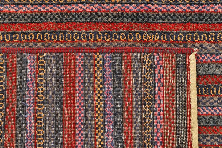 Multi Colored Gabbeh 6'  6" x 7'  10" - No. QA53275