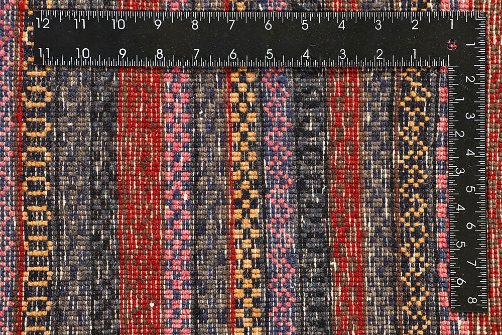Multi Colored Gabbeh 6' 6 x 7' 10 - No. 56026 - ALRUG Rug Store