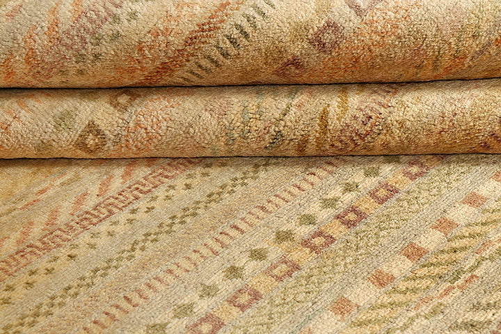 Tan Gabbeh 6' 5 x 7' 6 - No. 56030 - ALRUG Rug Store