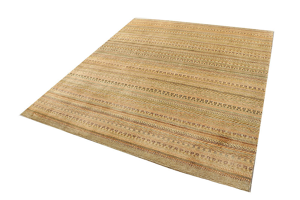 Tan Gabbeh 6' 5 x 7' 6 - No. 56030 - ALRUG Rug Store