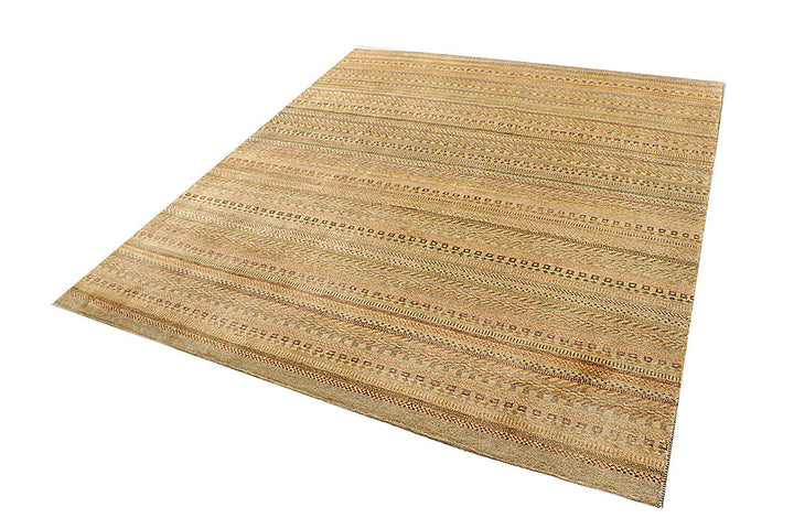 Tan Gabbeh 6' 5 x 7' 6 - No. 56030 - ALRUG Rug Store