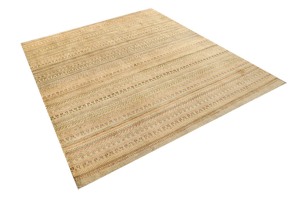 Tan Gabbeh 6' 5 x 7' 6 - No. 56030 - ALRUG Rug Store