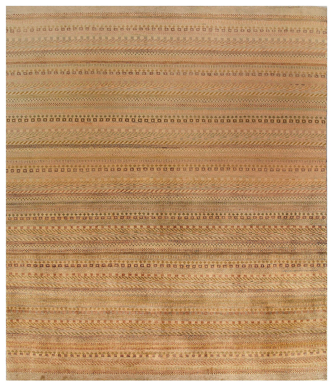 Tan Gabbeh 6' 5 x 7' 6 - No. 56030 - ALRUG Rug Store