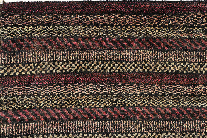 Multi Colored Gabbeh 6'  8" x 8'  2" - No. QA17975