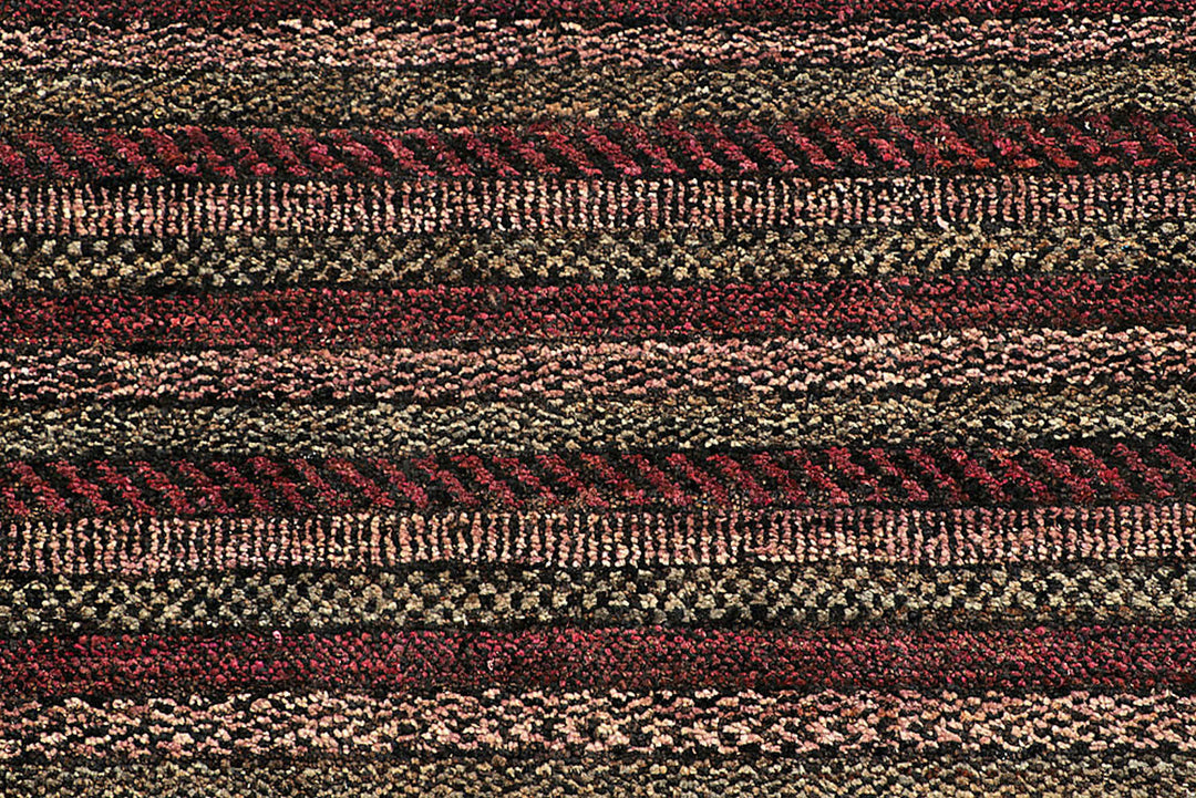 Multi Colored Gabbeh 6'  8" x 8'  2" - No. QA17975