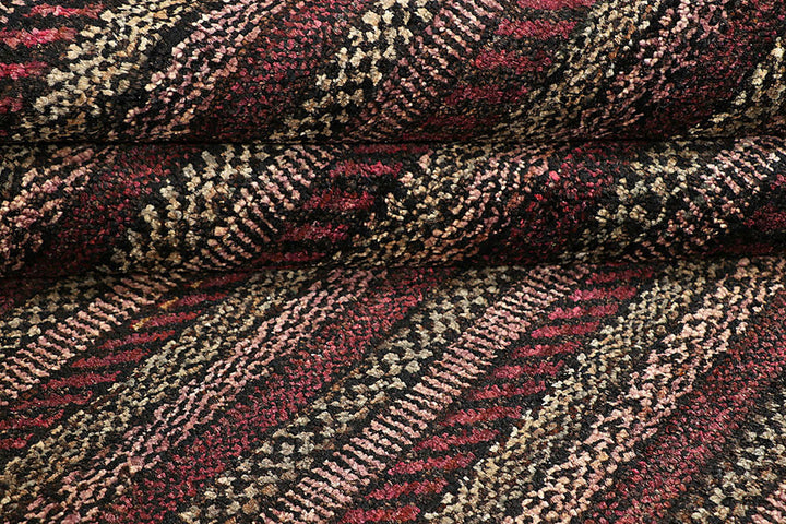 Multi Colored Gabbeh 6'  8" x 8'  2" - No. QA17975