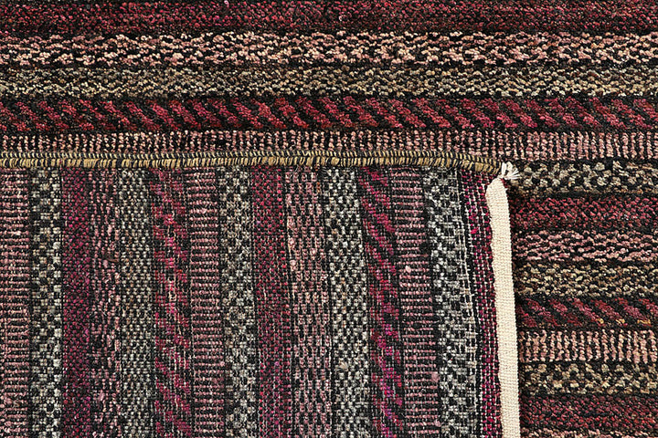 Multi Colored Gabbeh 6'  8" x 8'  2" - No. QA17975