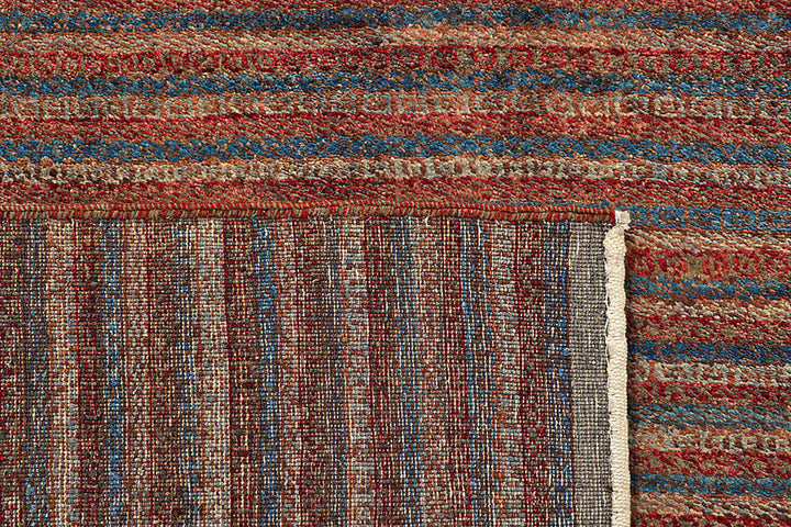 Multi Colored Gabbeh 6'  7" x 7'  10" - No. QA74935