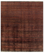 Multi Colored Gabbeh 6' 7 x 7' 10 - No. 56033 - ALRUG Rug Store