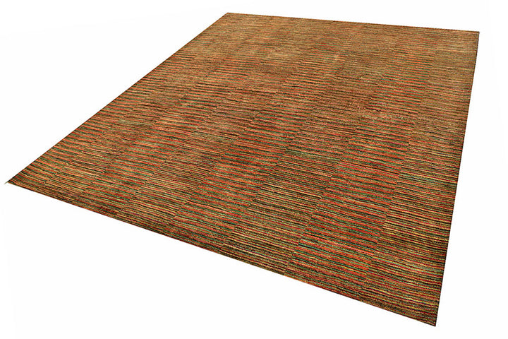 Multi Colored Gabbeh 8'  2" x 9'  5" - No. QA20457