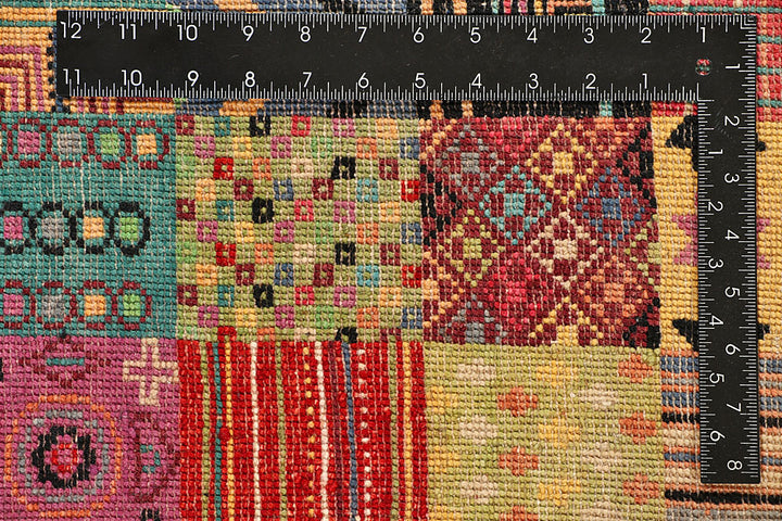 Multi Colored Gabbeh 8' 1 x 9' 10 - No. 56037 - ALRUG Rug Store