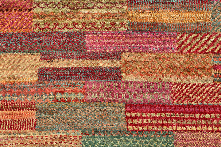 Multi Colored Gabbeh 8' 1 x 11' 4 - No. 56038 - ALRUG Rug Store