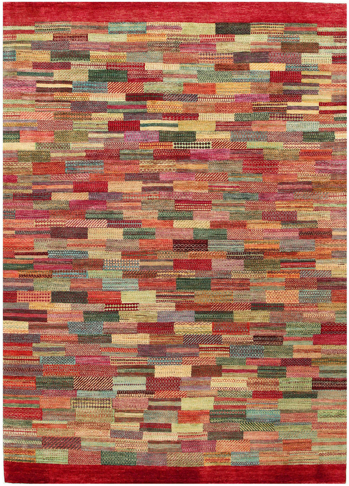 Multi Colored Gabbeh 8' 1 x 11' 4 - No. 56038 - ALRUG Rug Store