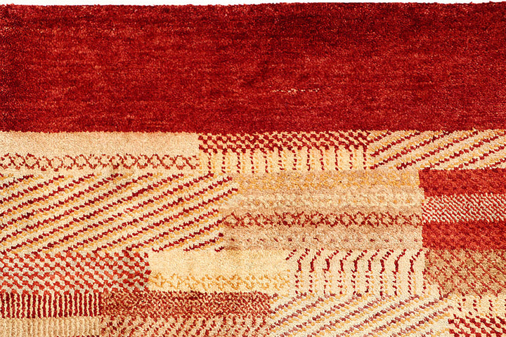 Multi Colored Gabbeh 8'  3" x 11'  4" - No. QA69299