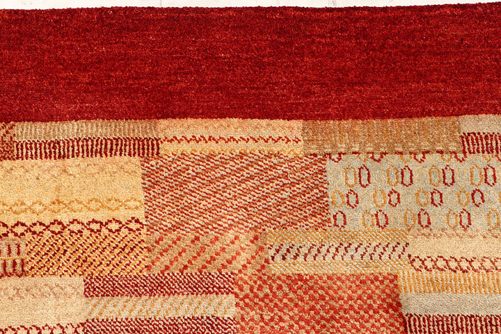 Multi Colored Gabbeh 8'  3" x 11'  4" - No. QA69299