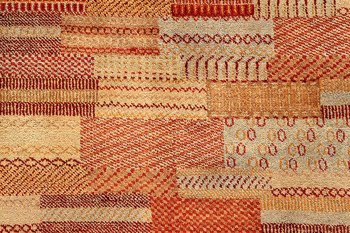 Multi Colored Gabbeh 8'  3" x 11'  4" - No. QA69299