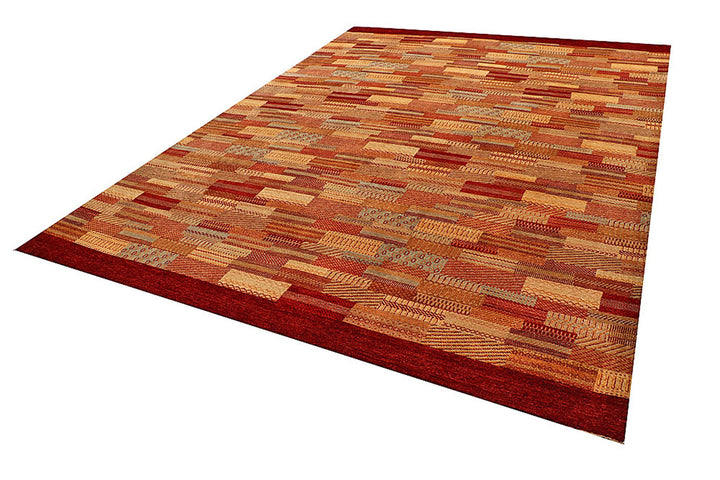 Multi Colored Gabbeh 8'  3" x 11'  4" - No. QA69299