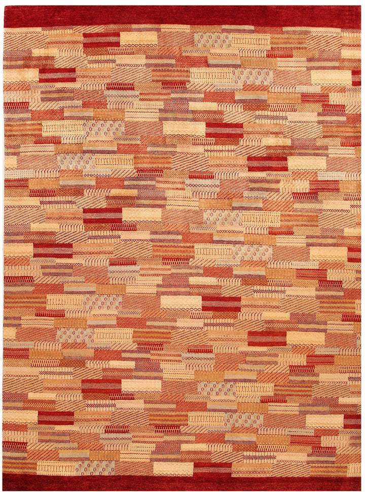 Multi Colored Gabbeh 8' 3 x 11' 4 - No. 56041 - ALRUG Rug Store