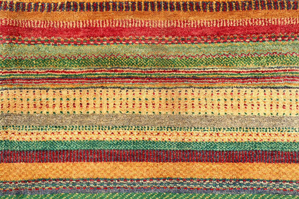 Multi Colored Gabbeh 8' 2 x 11' 7 - No. 56044 - ALRUG Rug Store