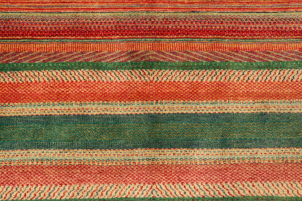 Multi Colored Gabbeh 8' 2 x 11' 7 - No. 56044 - ALRUG Rug Store