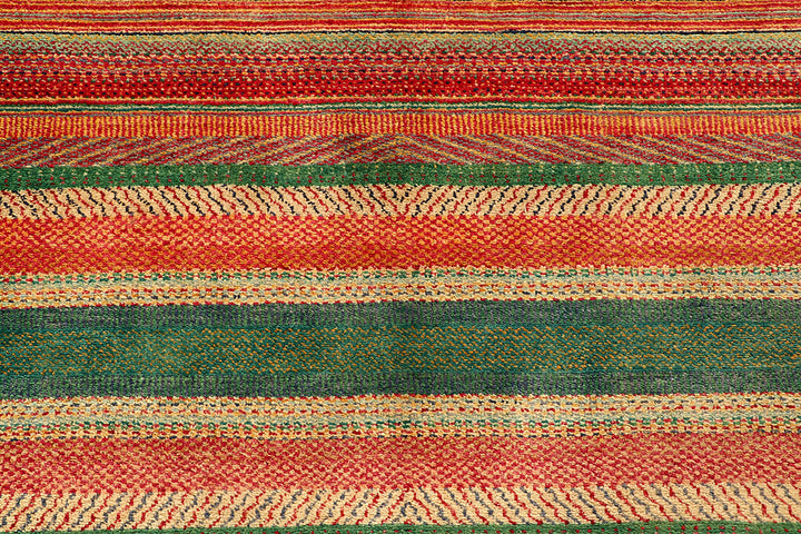 Multi Colored Gabbeh 8' 2 x 11' 7 - No. 56044 - ALRUG Rug Store