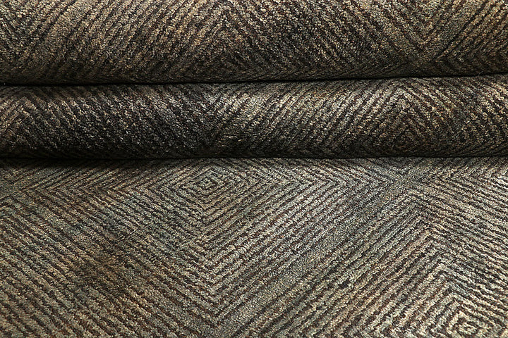 Grey Gabbeh 8'  4" x 8'  2" - No. QA38877