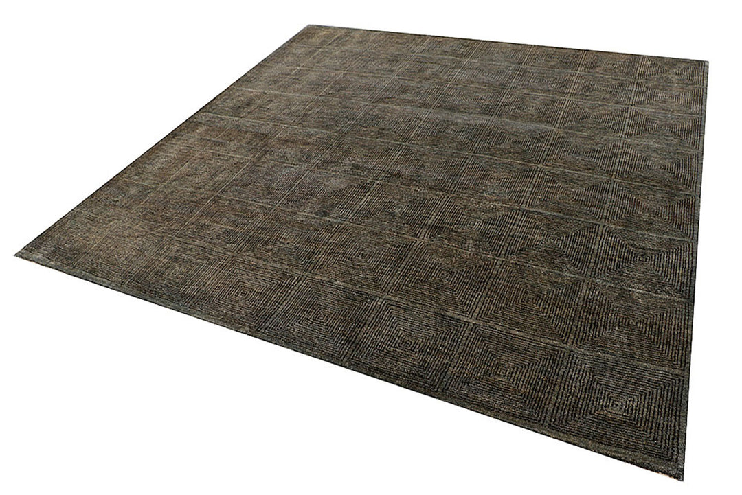 Grey Gabbeh 8'  4" x 8'  2" - No. QA38877