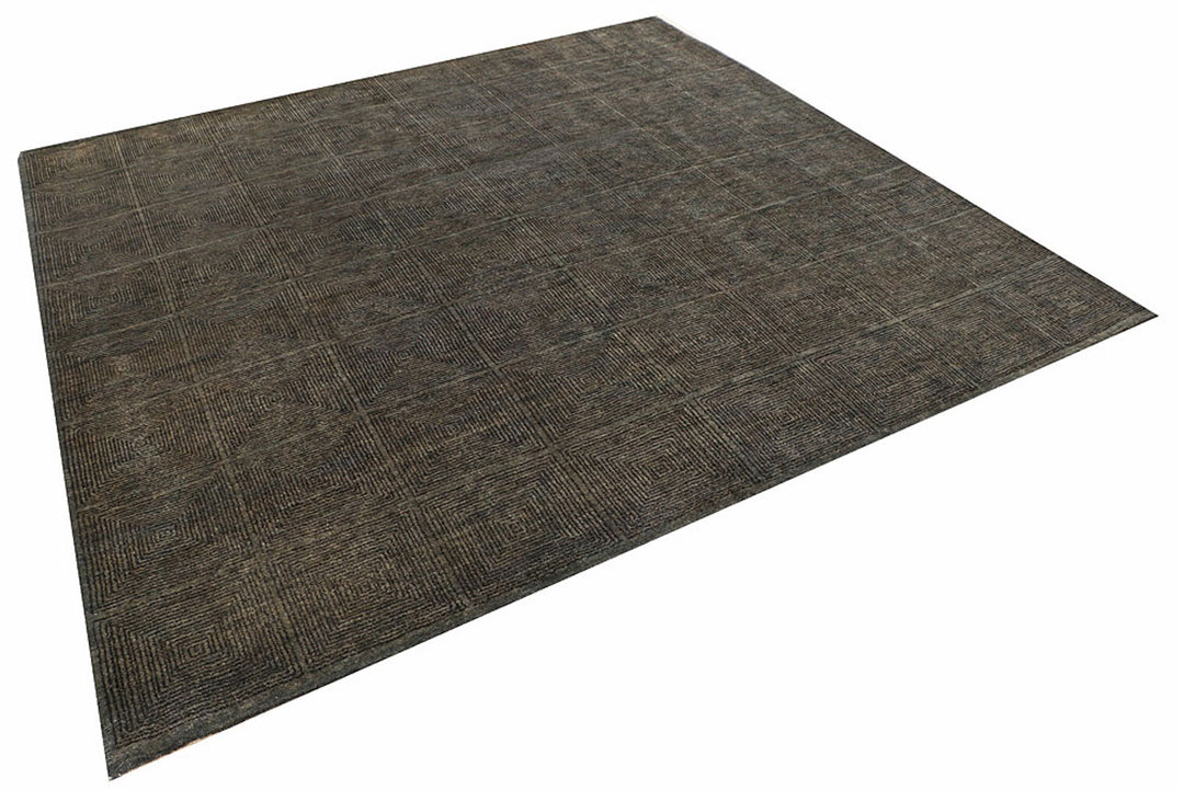 Grey Gabbeh 8'  4" x 8'  2" - No. QA38877